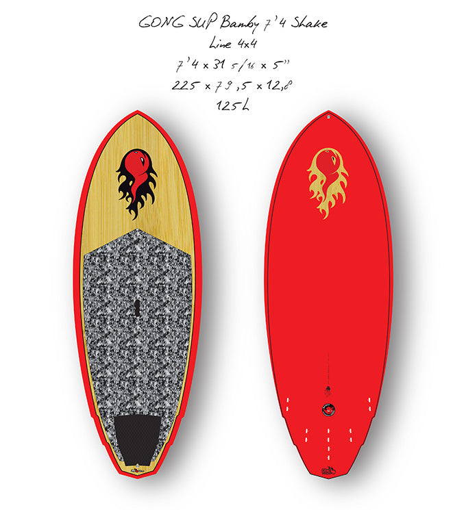 GEAR : new Shake 7'4 Bamby !!!