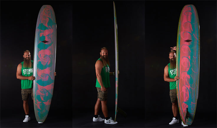 GEAR : 9'8 Incredible Pink PU Made In La France !!!