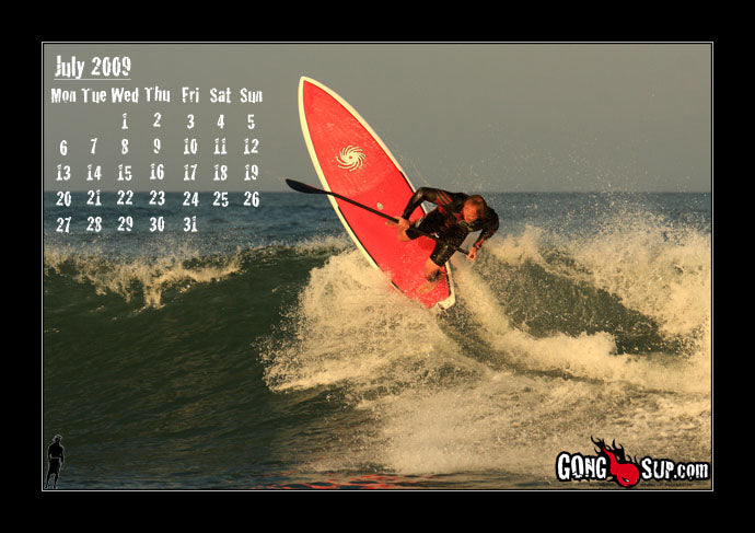 Calendrier GONG 2009 - Juillet