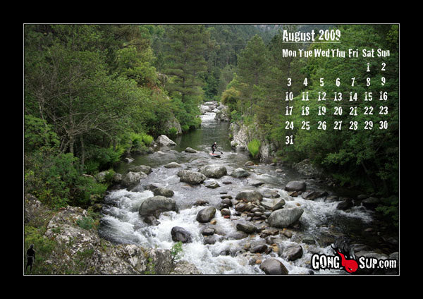 GONG Calendar '09 - August