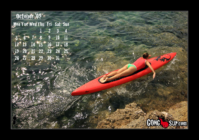 Calendrier GONG '09 - October
