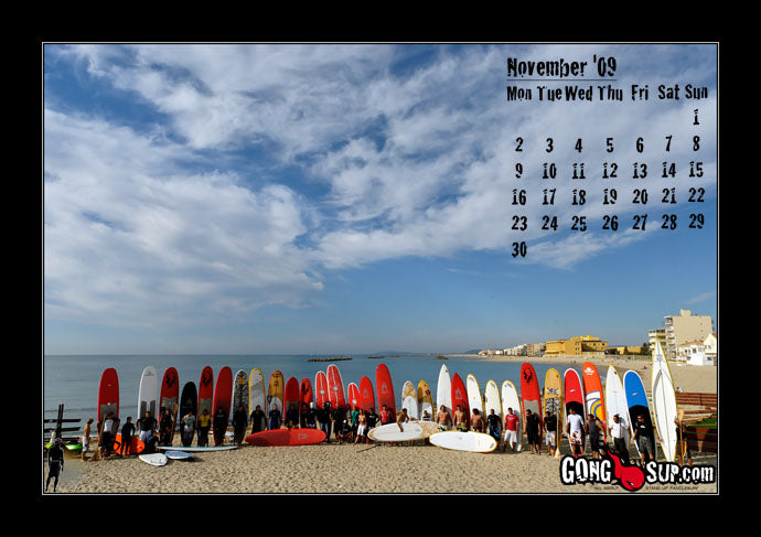 Calendrier GONG '09 - November