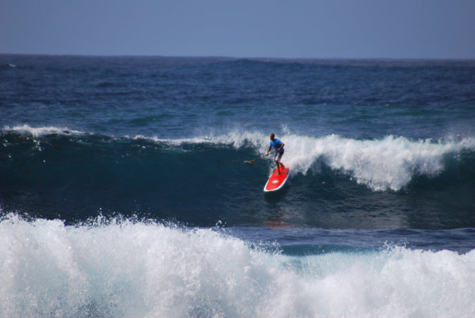 PHOTO : Stephane on his 8'11 Vulcan Drops !!!