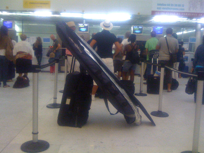 HOW TO : prendre l'avion en SUP !