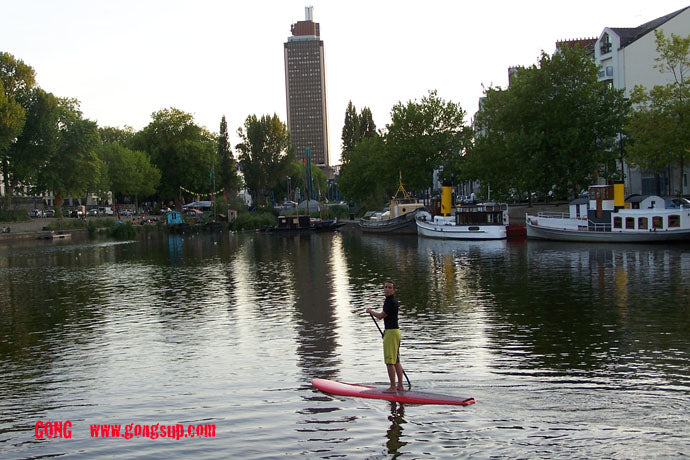 SESSION : Nantes centre ville en SUP GONG !!!