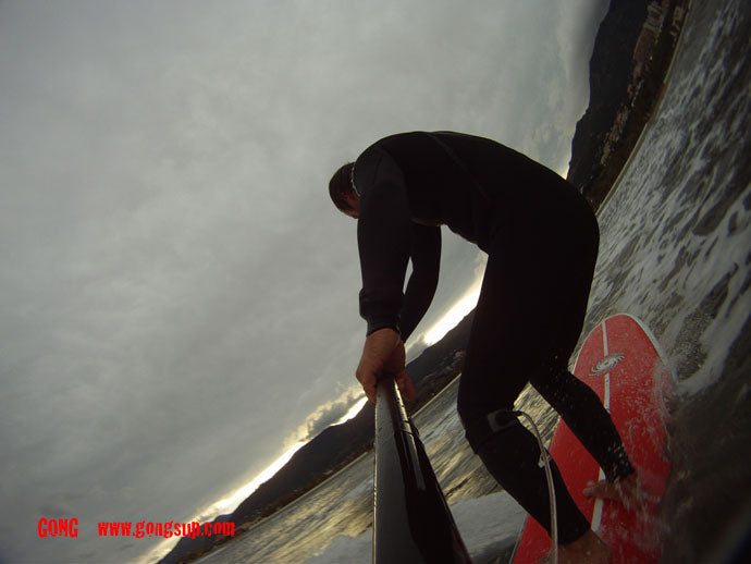 PHOTO : roller vu de la pagaie ;-)
