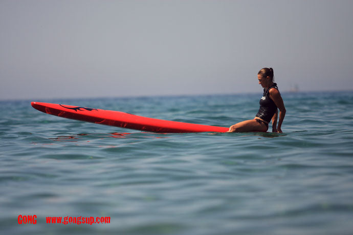 PHOTO : paddleboarding on the Highway 12' GONG !!!
