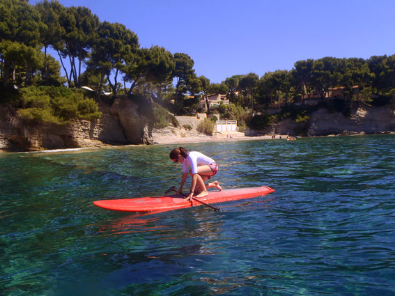 HOW TO : stand up on the board !!!