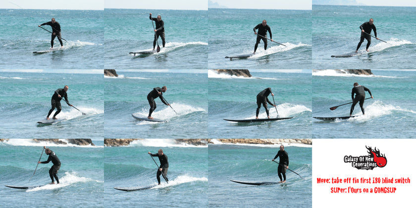 MOVE : take off fin first 180° blind switch