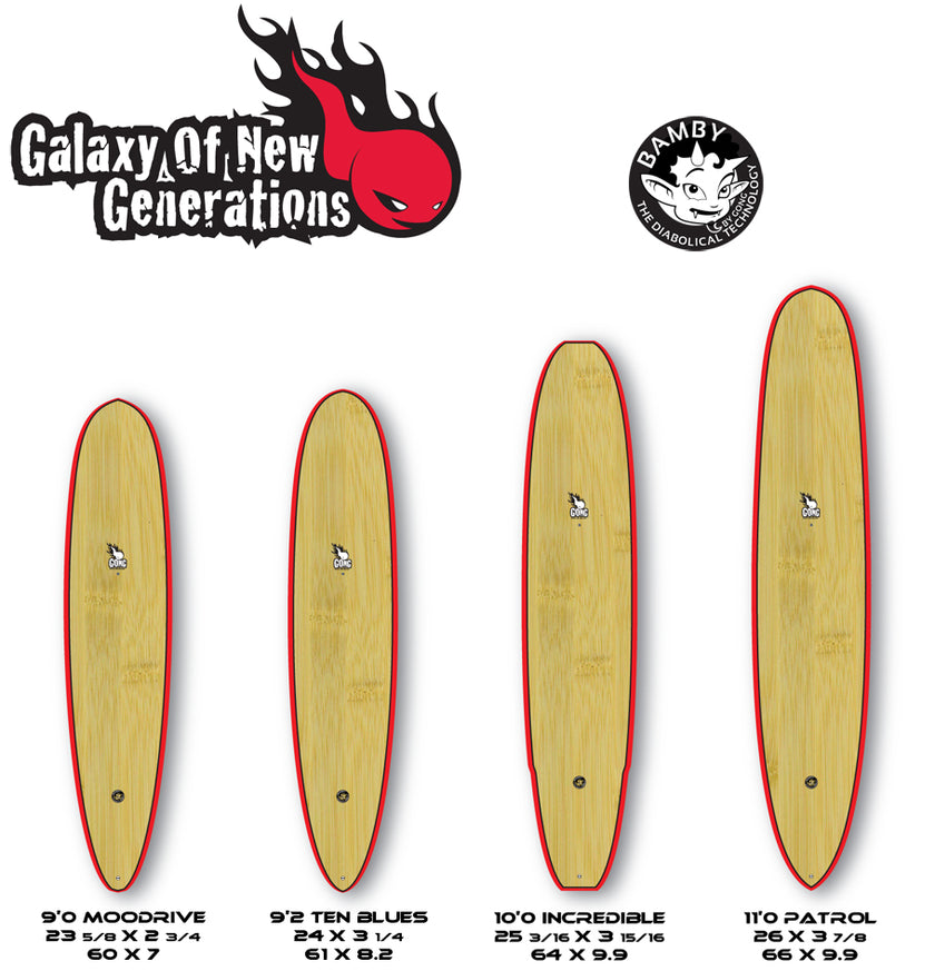 GEAR : Surfboards 2012 Bamby !!!