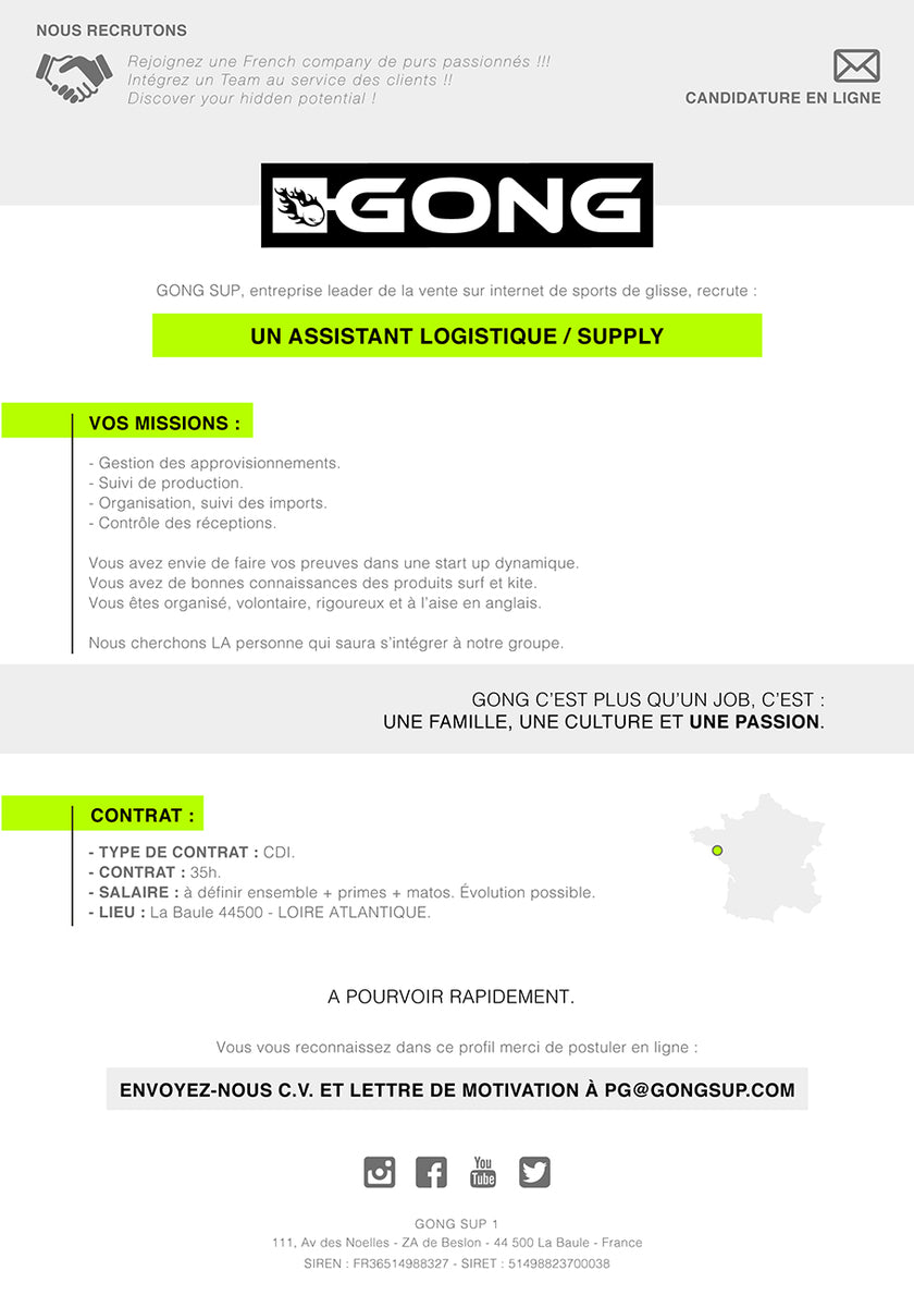 JOB : staff wanted !!!