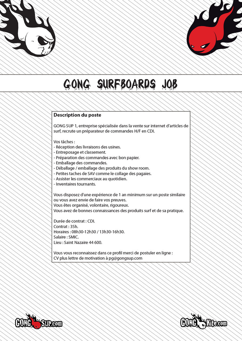 SHOP : GONG JOB !!!