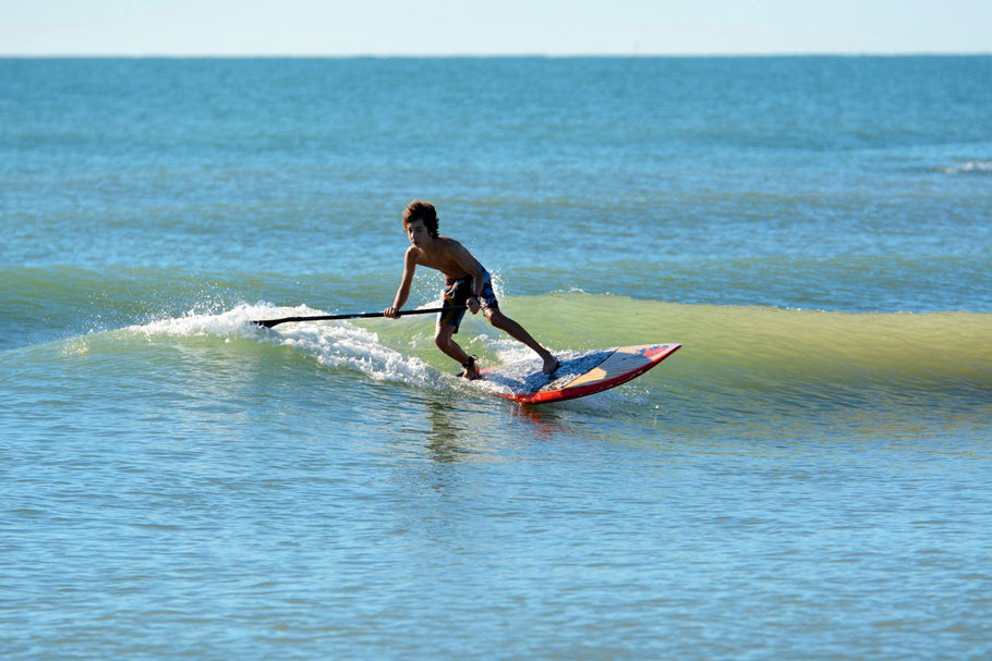 PHOTO : Arthur en Stand Up sur du glassy !!!