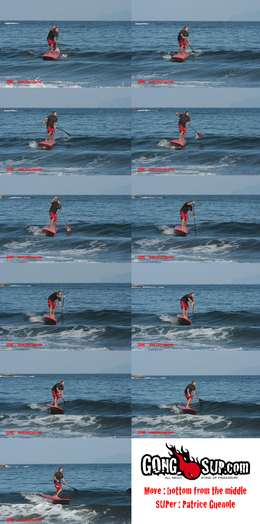 HOW TO : big board bottom turn !!!