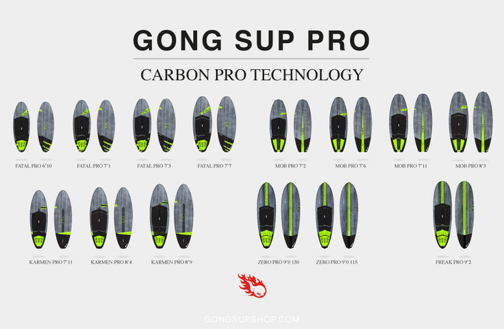 GEAR : new 2019 GONG SUP PRO range online !!!