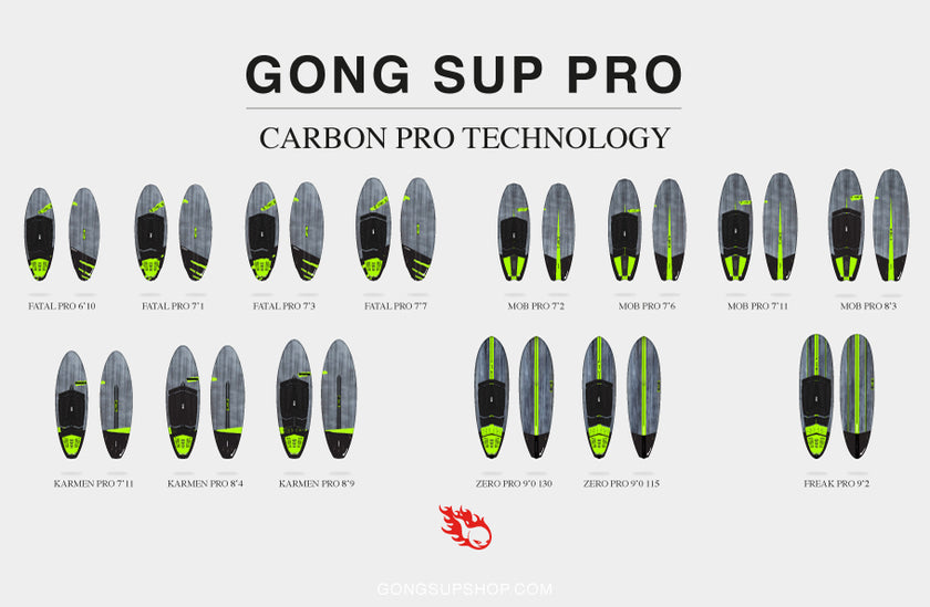 GEAR : new 2019 GONG SUP PRO range online !!!