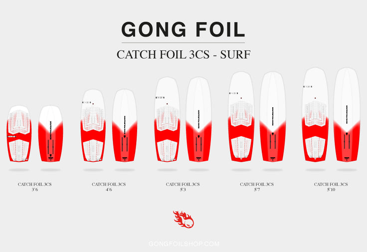 GEAR : surfoil boards Catch 3CS in stock !!!