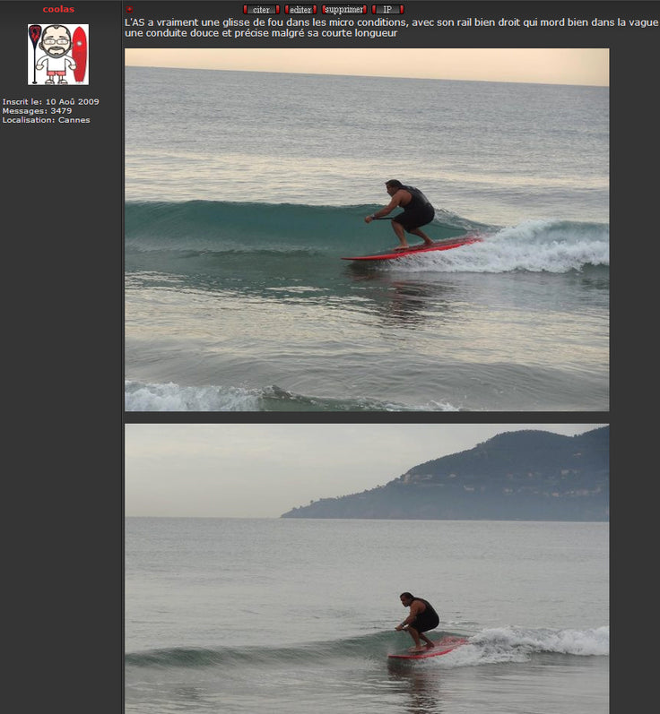 FORUM : test de la 8'0 As !!!