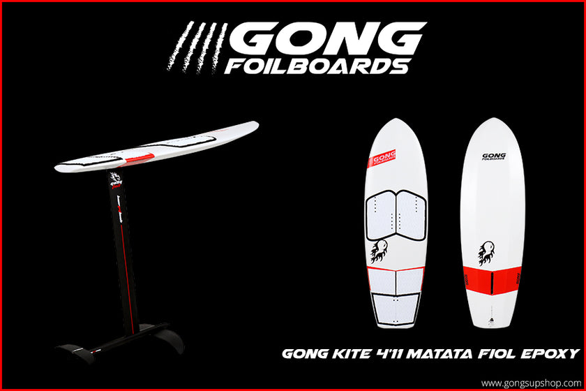 GEAR : GONG Kite 4'11 Matata Fiol epoxy !!!