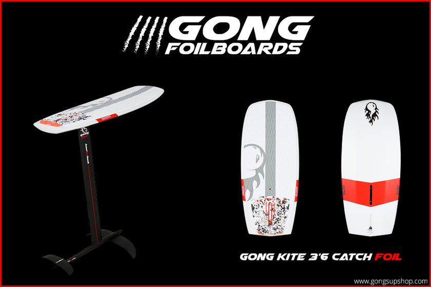 GEAR : GONG Kite 3’6 Catch foil !!!