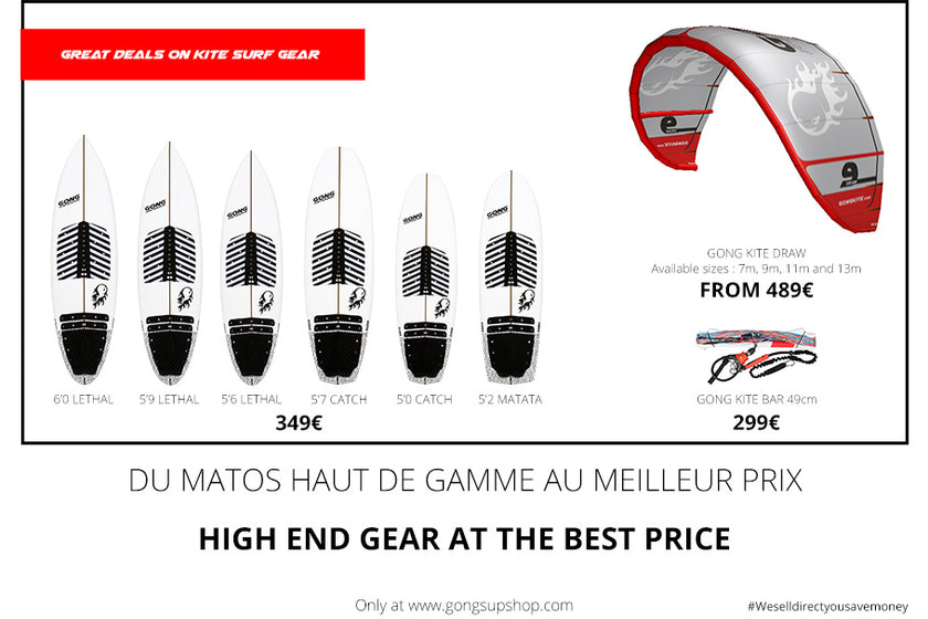 GEAR : kite surf gear !!!