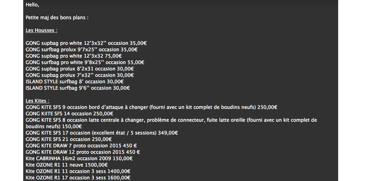 FORUM : great deals !!!