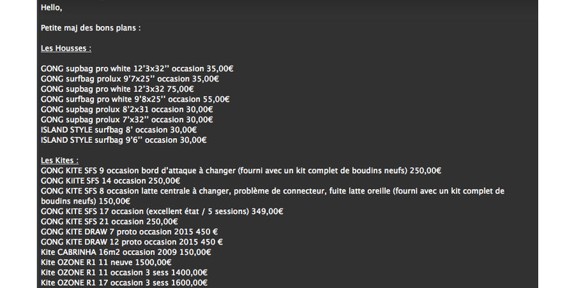 FORUM : great deals !!!