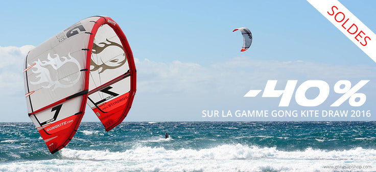 SHOP : 40% on GONG Kite Draw !!!
