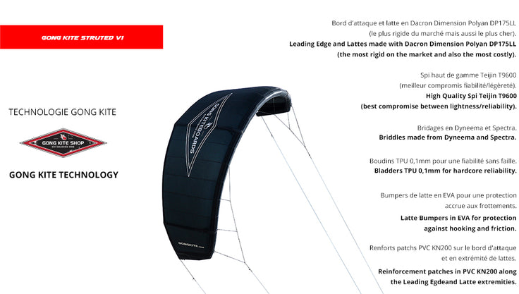 SHOP : 40% on GONG Kite Struted V1 !!!