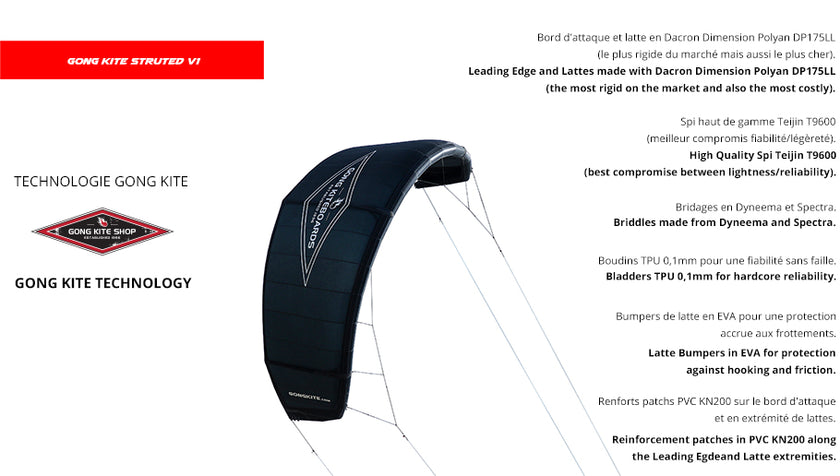 SHOP : 40% on GONG Kite Struted V1 !!!