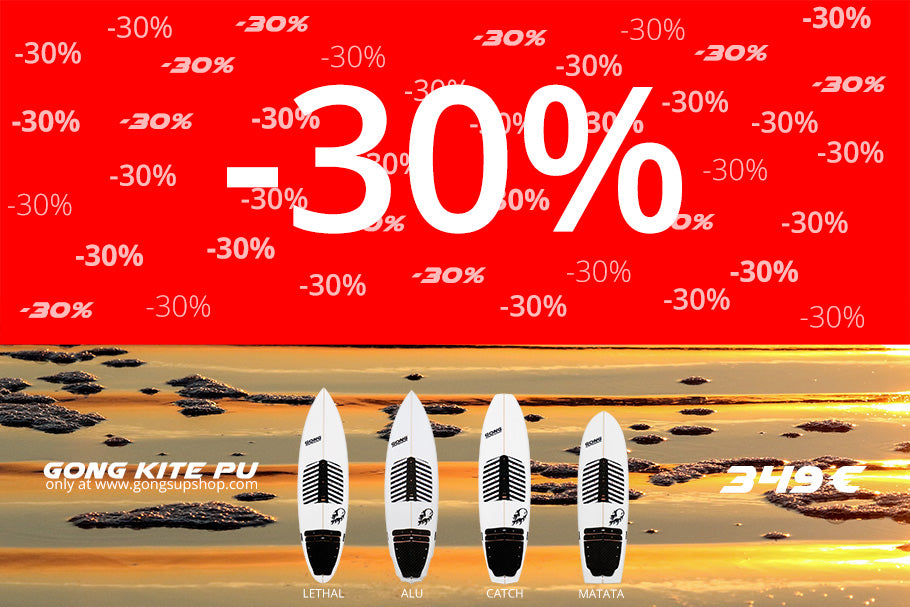 SHOP : 30% on GONG Kite PU Line !!!