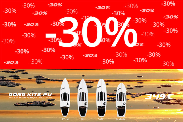 SHOP : 30% on GONG Kite PU Line !!!