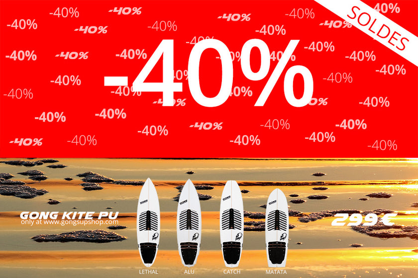 SHOP : 40% on GONG Kite PU Line !!!
