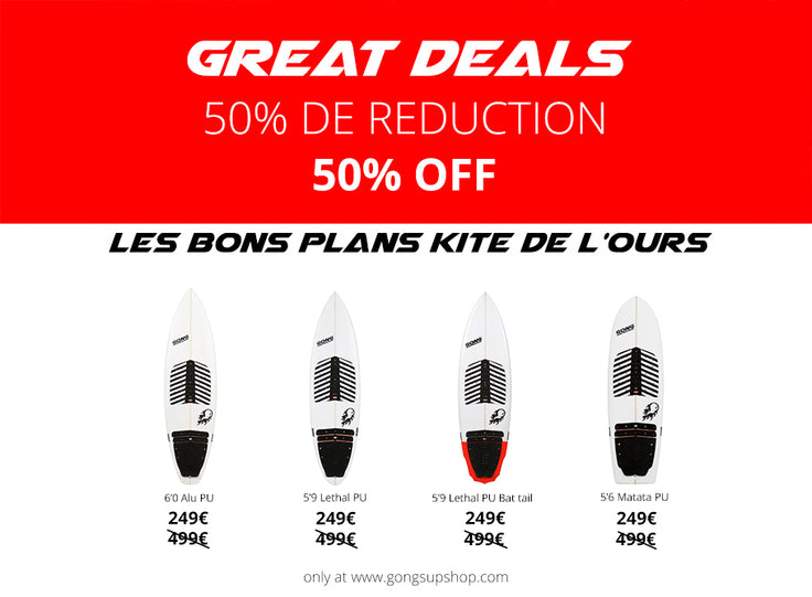 SHOP : 50% on GONG Kite PU Line !!!