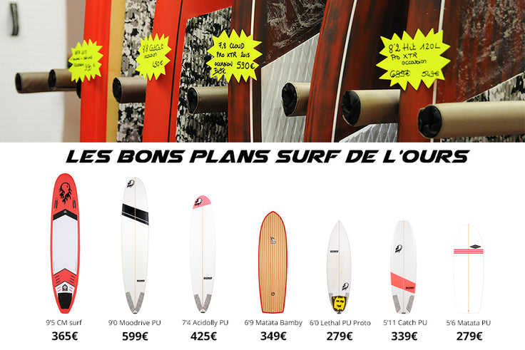 SHOP : great deals on GONG surf boards !!!