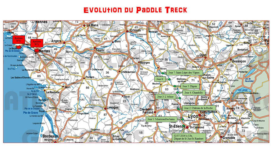 PHOTOS : paddle trek !!!