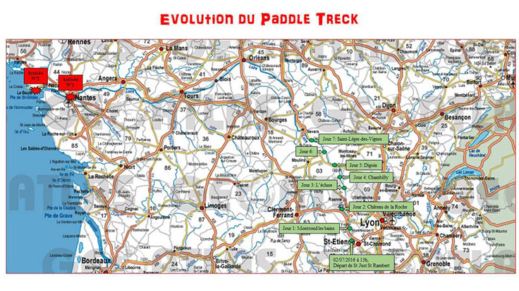 PHOTOS : paddle trek !!!
