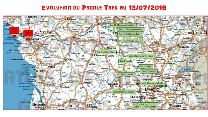 PHOTOS : paddle trek !!!