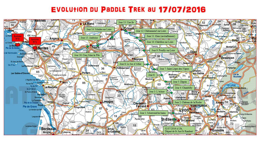 PHOTOS : paddle trek !!!