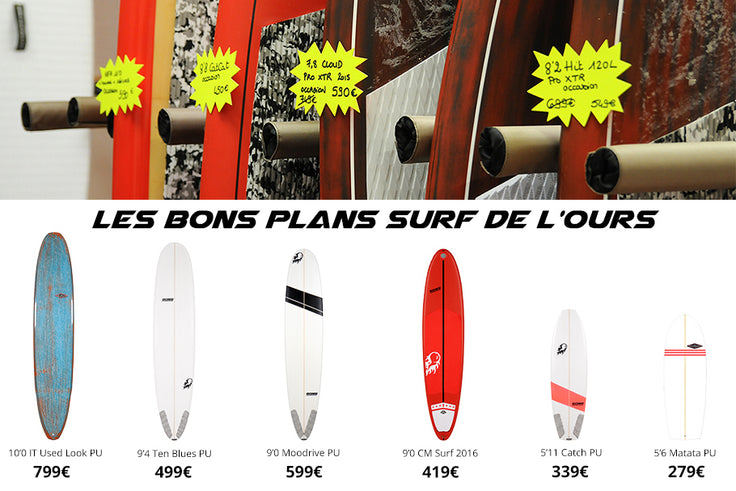 SHOP : great deals on GONG surf boards !!!