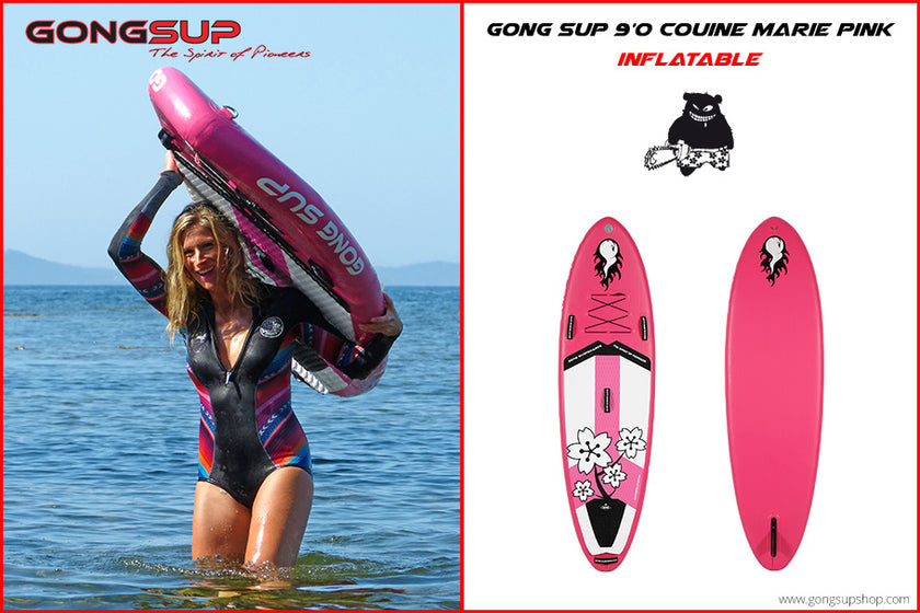GEAR : GONG SUP 9'0 Couine Marie pink !!!