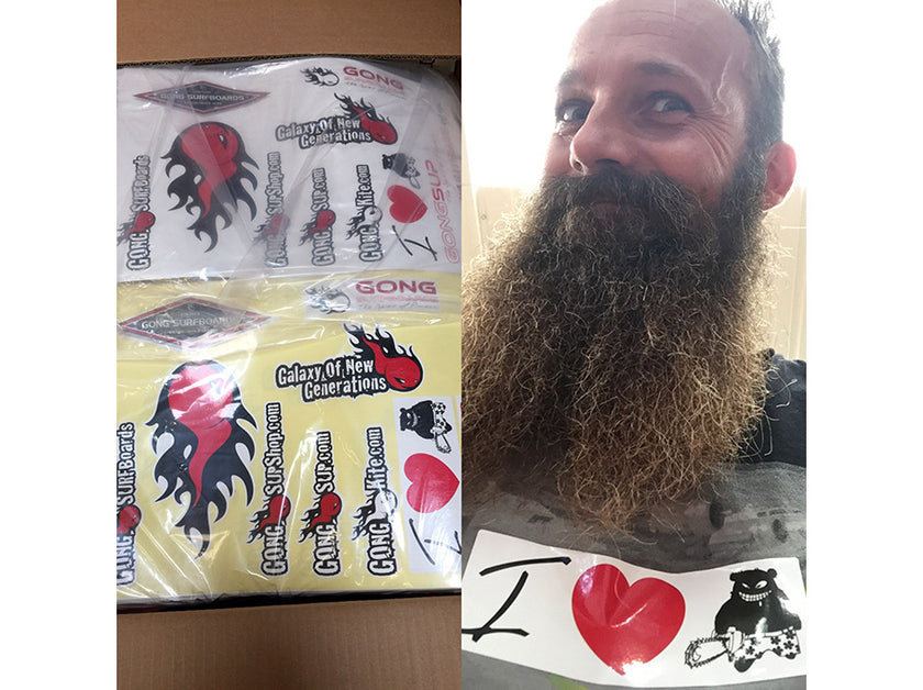 PHOTO : GONG stickers !!!