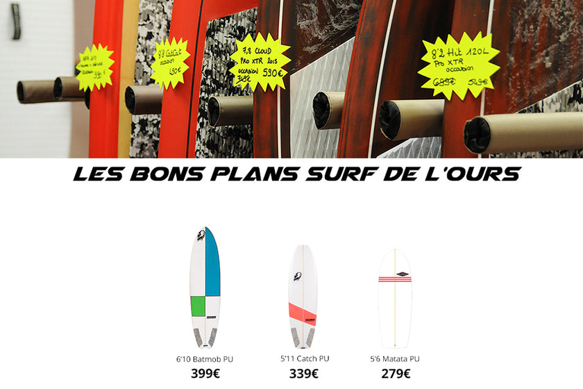 SHOP : great deals on surf boards !!!