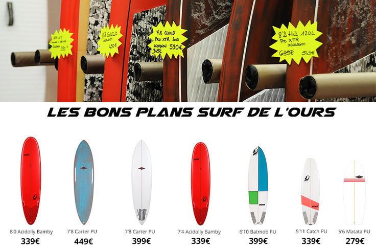 SHOP : great deals on GONG surf boards !!!