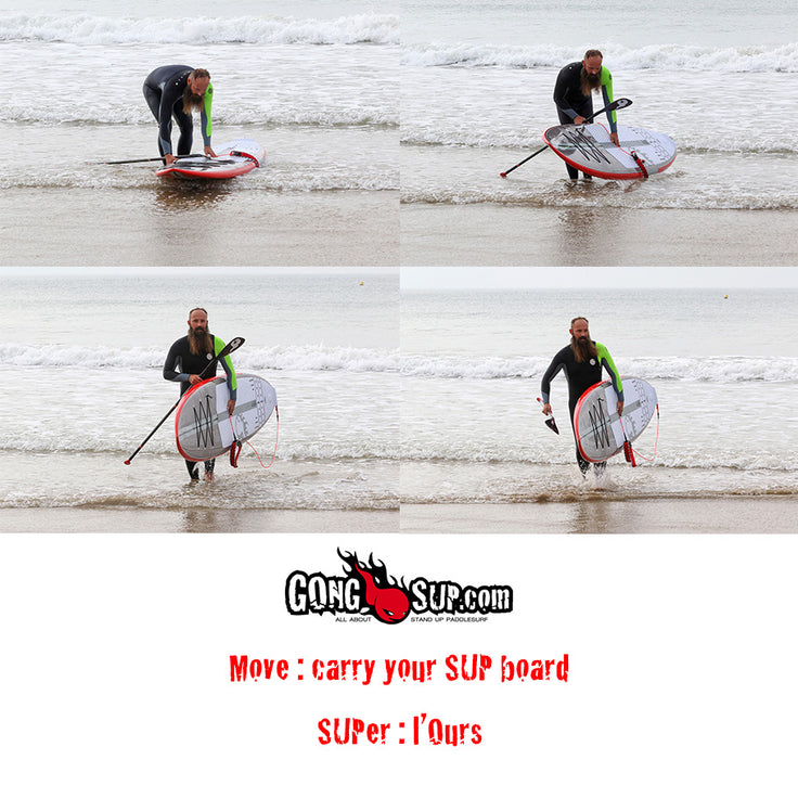 HOW TO : carry your SUP board !!!