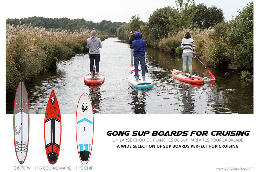 GEAR : GONG SUP boards for cruising !!!