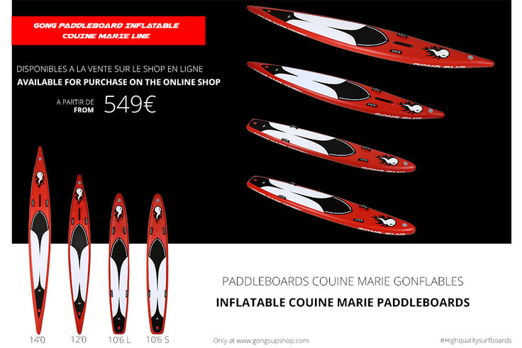 SHOP : GONG paddle boards !!!