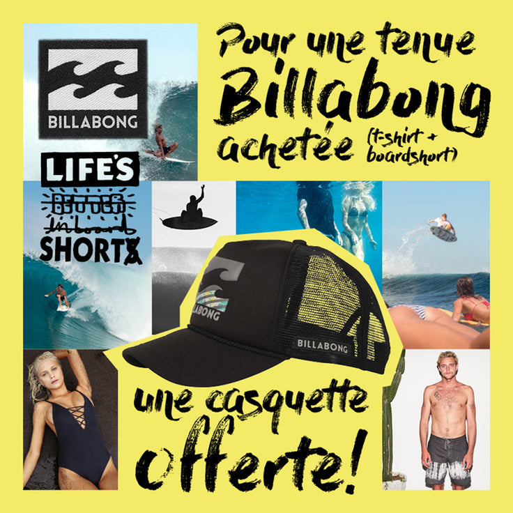 SHOP : Billabong promotion !!!