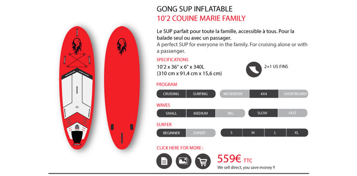 GEAR : feedback 10'2 CM !!!