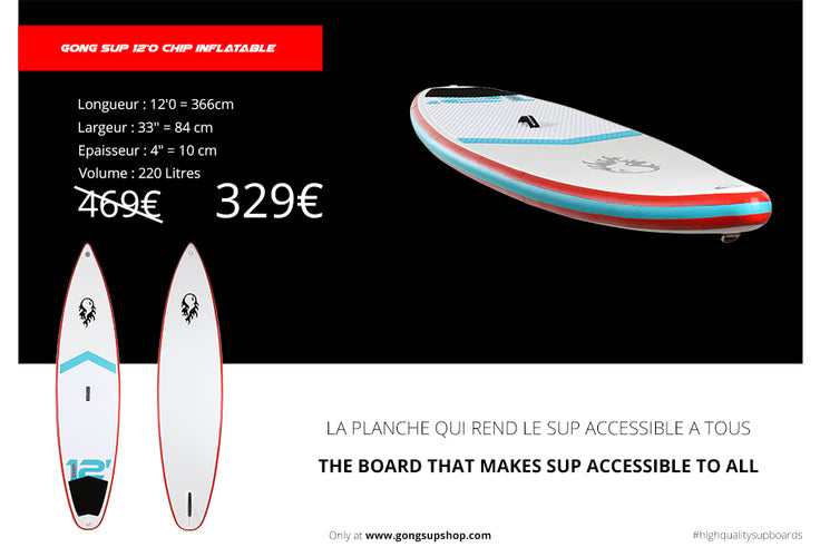 GEAR : 12'0 Chip inflatable !!!